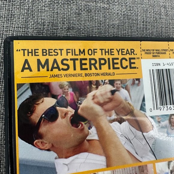 The Wolf of Wall Street Movie DVD Leonardo DiCaprio,‎ Jonah Hill - Picture 4 of 9